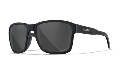WX TREK, CAPTIVATE™ Polarized Grey Lenses, Gloss Black Frame