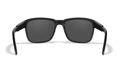 WX TREK, CAPTIVATE™ Polarized Grey Lenses, Gloss Black Frame