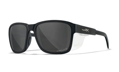 WX TREK, CAPTIVATE™ Polarized Grey Lenses, Gloss Black Frame