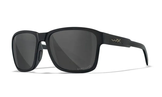 WX TREK, CAPTIVATE™ Polarized Grey Lenses, Matte Black Frame