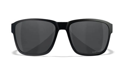 WX TREK, CAPTIVATE™ Polarized Grey Lenses, Matte Black Frame