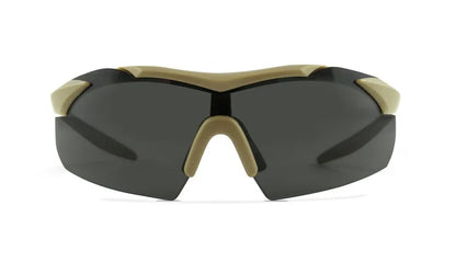 WX VALOR 2.5 2.5, Grey/Clear/Light Rust Lenses, Matte Tan Frame