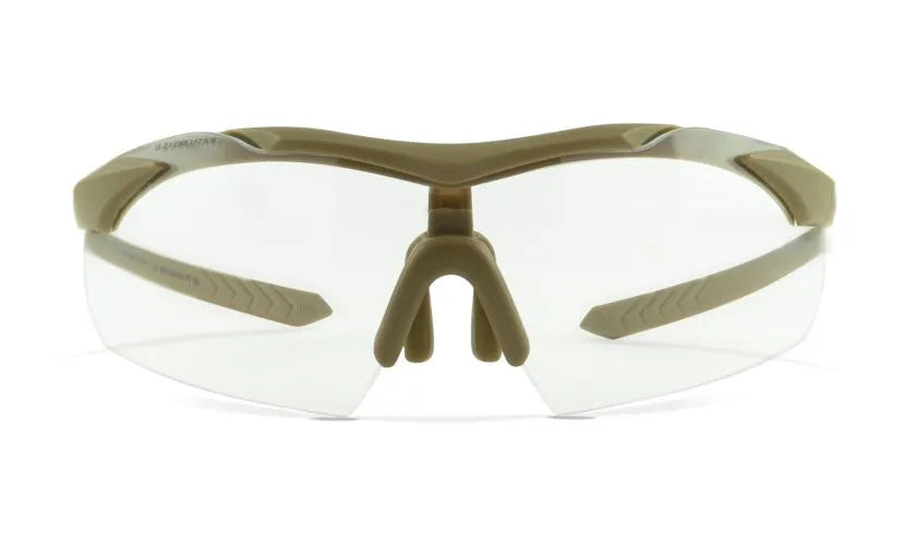 WX VAPOR 2.5, Grey/Clear/Light Rust Lenses, Matte Tan Frame