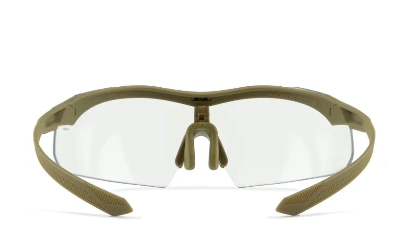 WX VAPOR 2.5, Grey/Clear/Light Rust Lenses, Matte Tan Frame