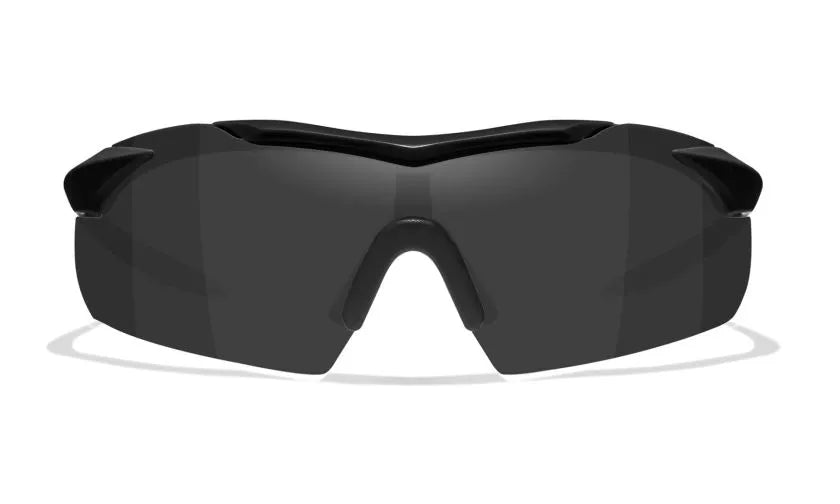 WX VAPOR COMM 2.5, Grey/Clear/Light Rust Lenses, Matte Black Frame