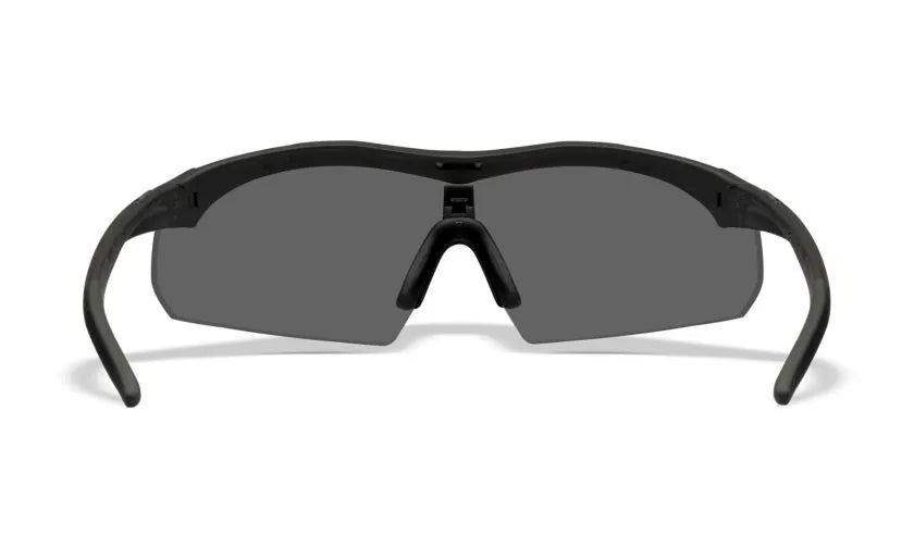 WX VAPOR COMM 2.5, Grey/Clear/Light Rust Lenses, Matte Black Frame