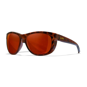 WX WEEKENDER, CAPTIVATE™ Polarized Copper Lenses, Gloss Demi Brown Frame