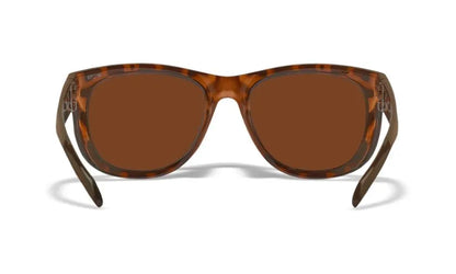WX WEEKENDER, CAPTIVATE™ Polarized Copper Lenses, Gloss Demi Brown Frame