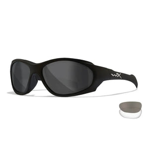 XL-1 ADVANCED COMM 2.5, Grey/Clear Lenses, Matte Black Frame