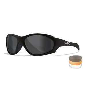 WX VAPOR 2.5, Grey/Clear/Light Rust Lenses, Matte Black Frame